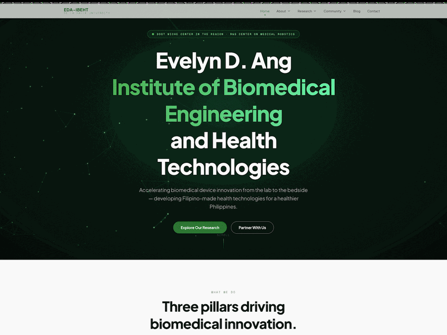 EDA-IBEHT — Research Institution